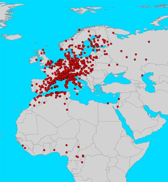 Località delle ricatture